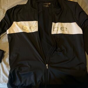 Bebe Monochrome Zip-Up Jacket